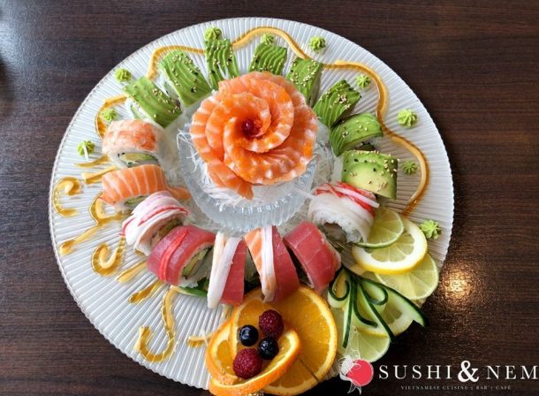 einzigartige Sushi Kreationen